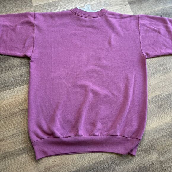 Vintage Morning Sun Mock Neck Birds Hummingbird Floral Sweatshirt - Picture 3 of 9